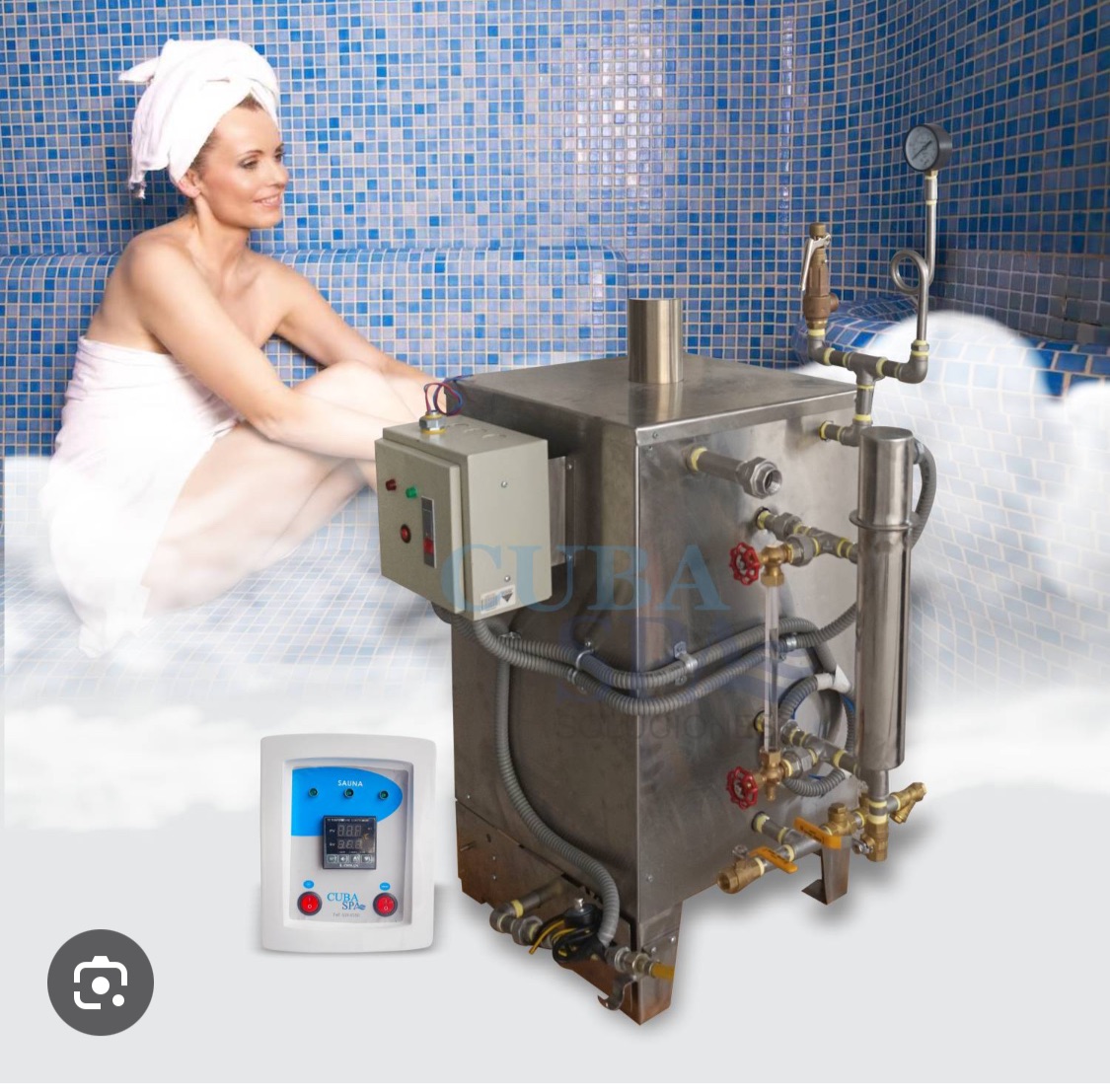 Generador de Vapor para Sauna